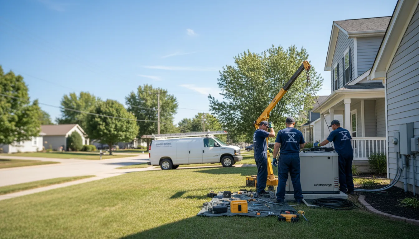 Generator Installation in Burden, KS near me